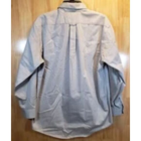 Stafford Men’s Shirt Lot of 4 – Size Medium Long Sleeve Button-Up Solid, Stripe - Picture 3 of 11